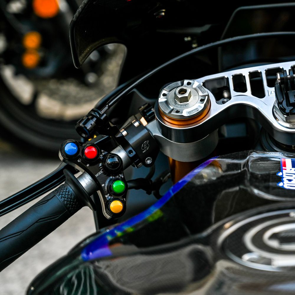 Handlebar switches JetPrime plug&play 7 button left Yamaha YZF R1M 2015>2019 