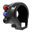 [JPCOAP009DD] Jetprime Throttle Cover with Handlebar Switch for Aprilia Dorsoduro (Black) - image 2