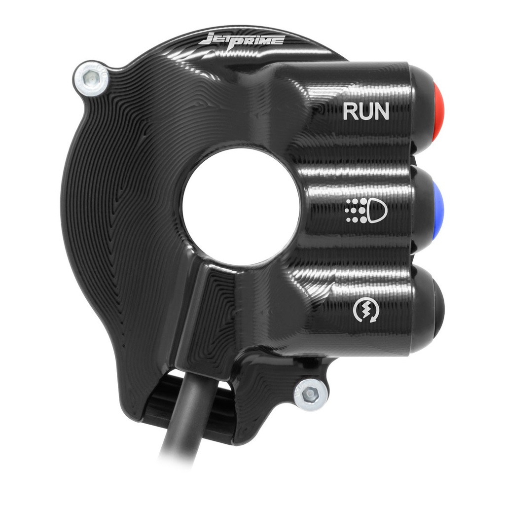 [JPCOAP009TV] Jetprime Throttle Cover with Handlebar Switch for Aprilia Tuono V4 - image 3