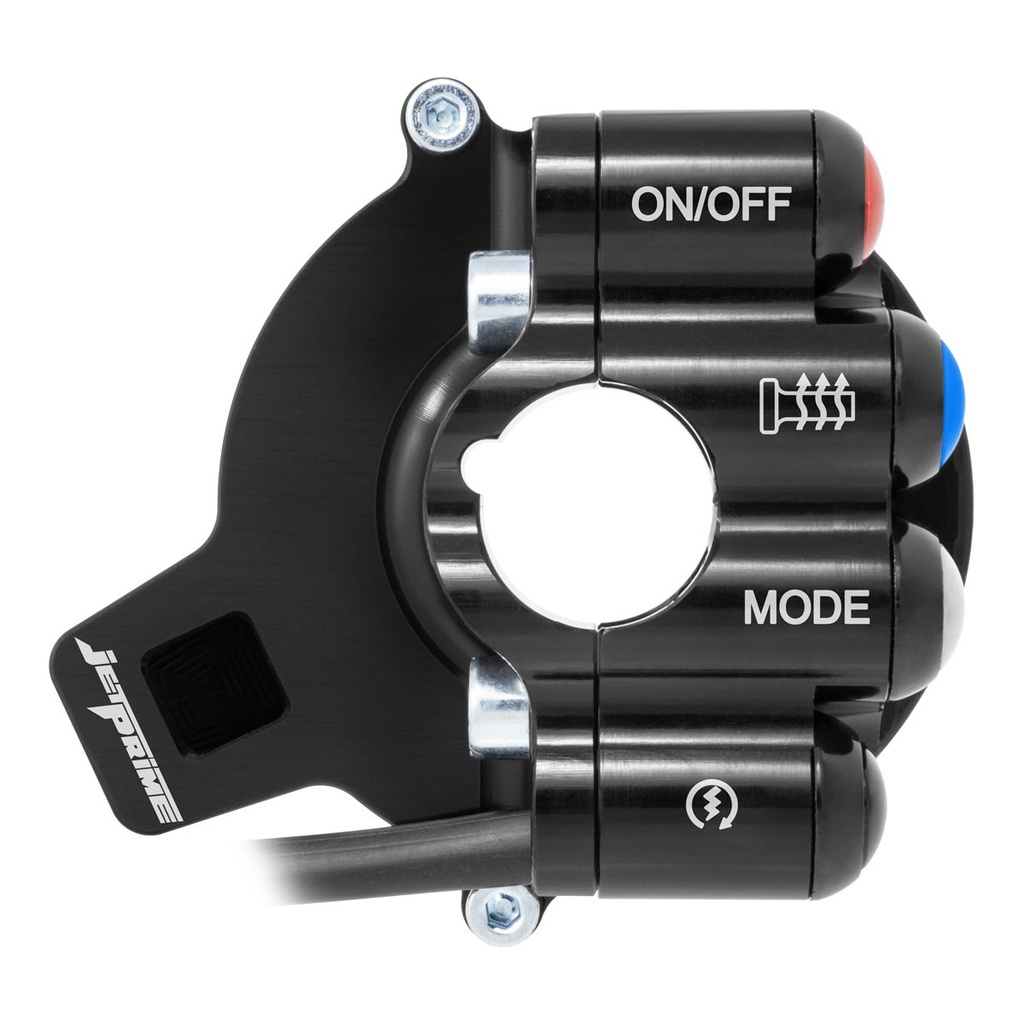 [JPCOBM008RR] Jetprime Throttle Cover with Handlebar Switch for BMW S 1000 RR (Black) - image 4
