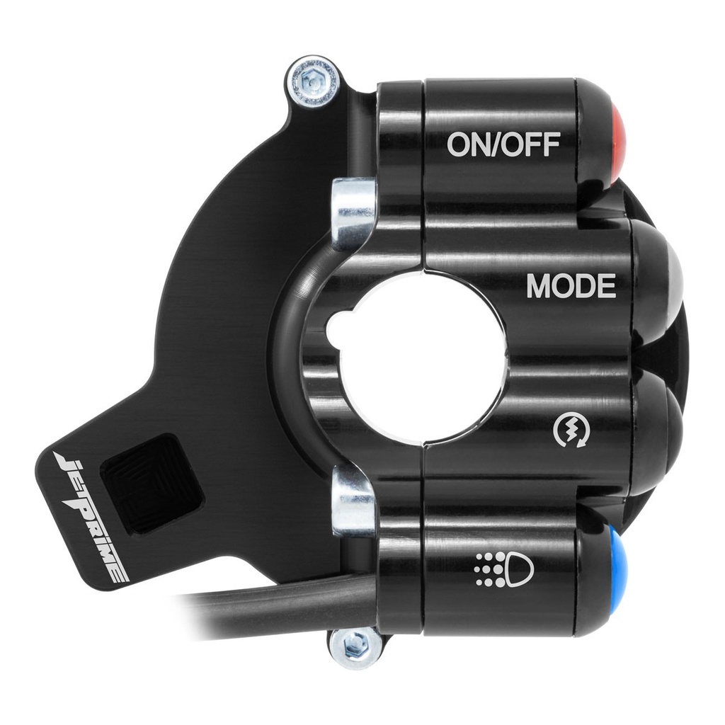 [JPCOBM008RRL] Jetprime Throttle Cover with Race Handlebar Switch for BMW S 1000 RR (Black) - image 4