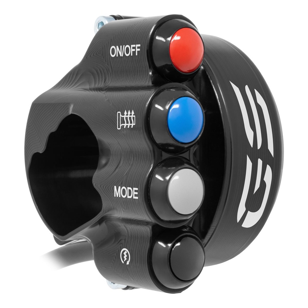 [JPCOBM018GS] Jetprime Throttle Cover with Handlebar Switch for BMW GS - image 1