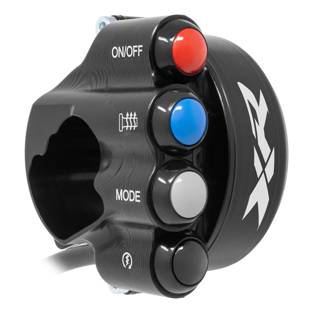 [JPCOBM018XR] Jetprime Throttle Cover with Handlebar Switch for BMW S 1000 XR - image 1