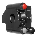 [JPCODU020] Jetprime Throttle Cover with Handlebar Switch for Ducati Panigale V4 - image 1
