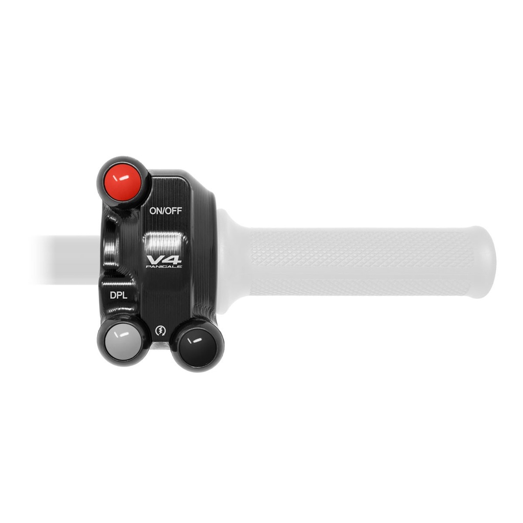 [JPCODU020] Jetprime Throttle Cover with Handlebar Switch for Ducati Panigale V4 - image 4