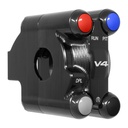 [JPCODU020R] Jetprime Throttle Cover with Handlebar Switch for Ducati Panigale V4 R - image 1