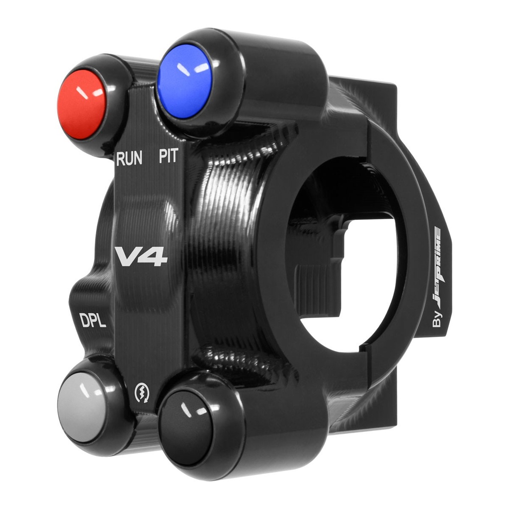 [JPCODU020R] Jetprime Throttle Cover with Handlebar Switch for Ducati Panigale V4 R - image 2