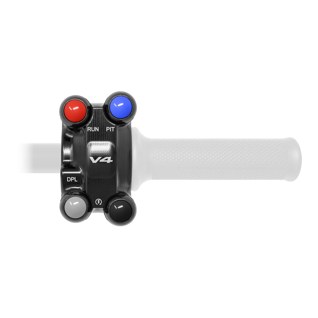 [JPCODU020R] Jetprime Throttle Cover with Handlebar Switch for Ducati Panigale V4 R - image 4