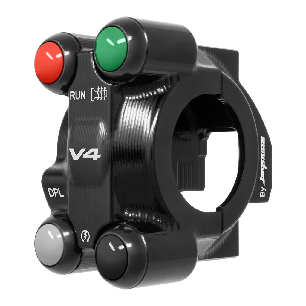 [JPCODU020S-001] Jetprime Throttle Cover with Handlebar Switch for Panigale V4 - image 2
