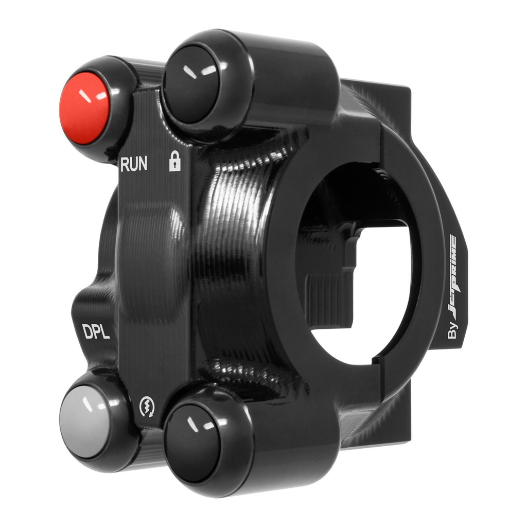 [JPCODU065] Jetprime Throttle Cover with Handlebar Switch for Ducati Diavel V4 - image 2