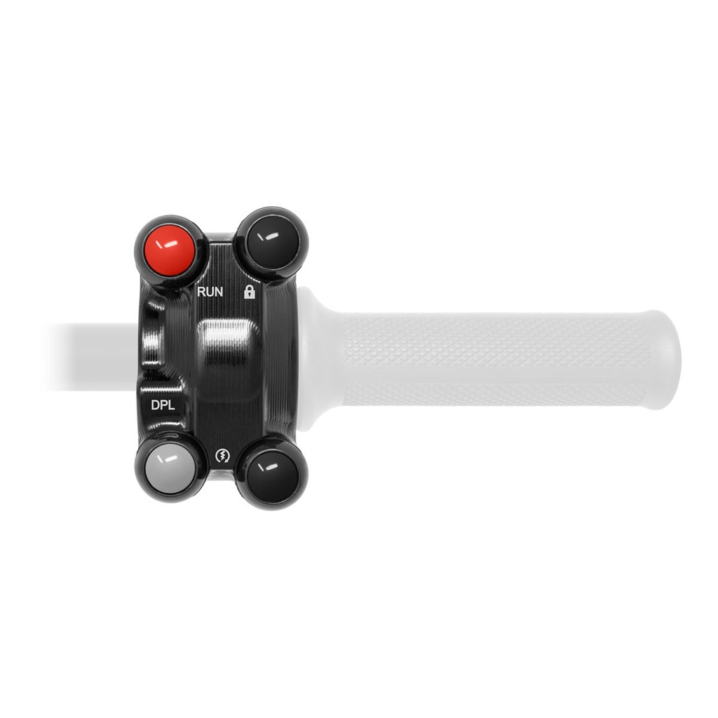 [JPCODU065] Jetprime Throttle Cover with Handlebar Switch for Ducati Diavel V4 - image 4