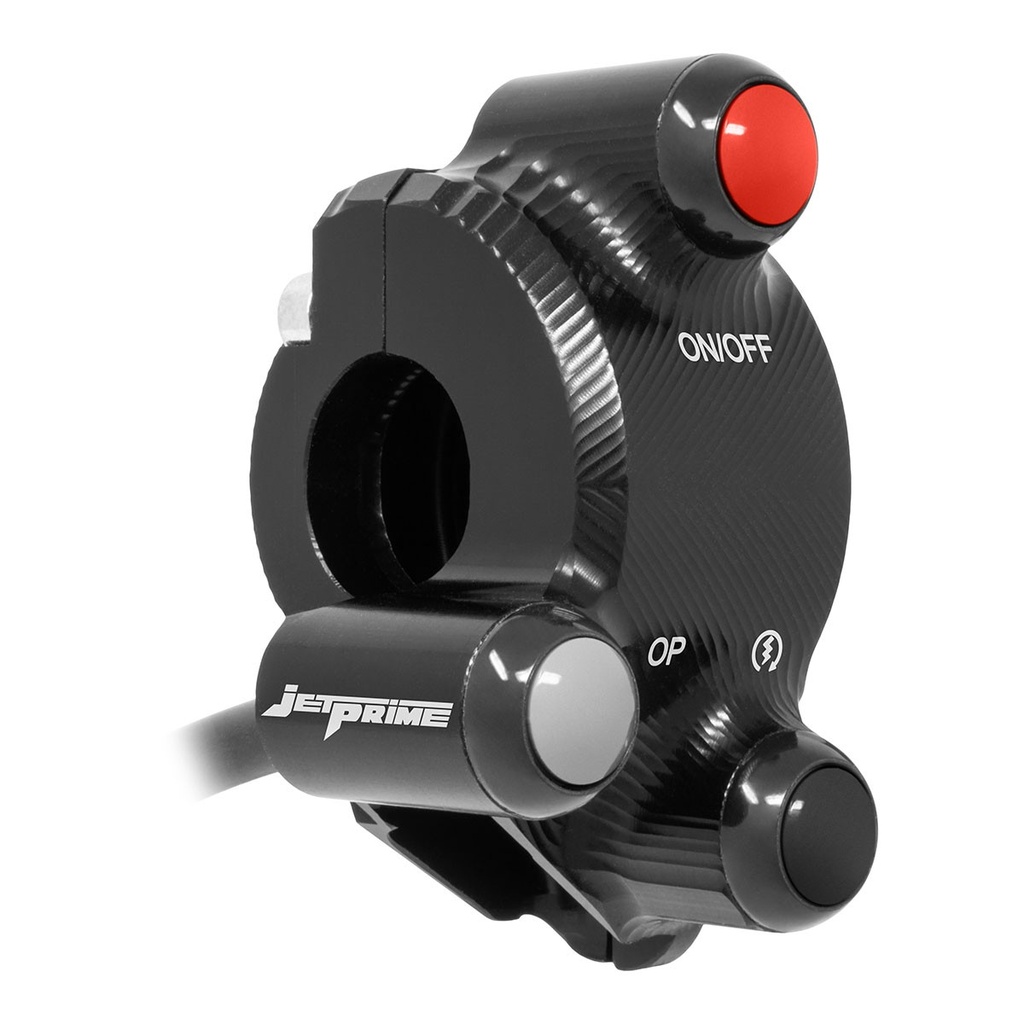 [JPCOMV002-003] Jetprime Throttle Cover with Handlebar Switch for MV Agusta F3 675 - image 1