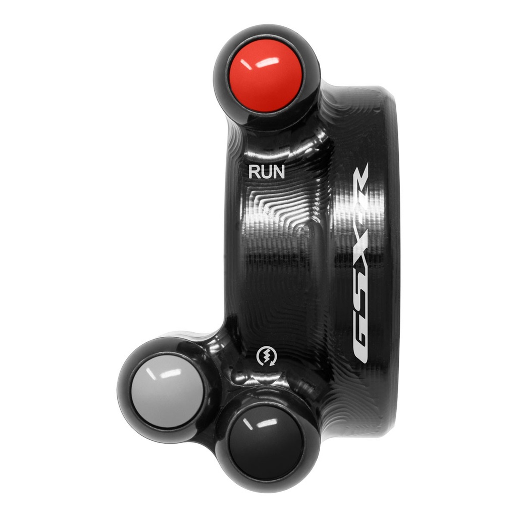 [JPCOSU011] Jetprime Throttle Cover and Tube with Handlebar Switch for Suzuki GSX-R1000 - image 1