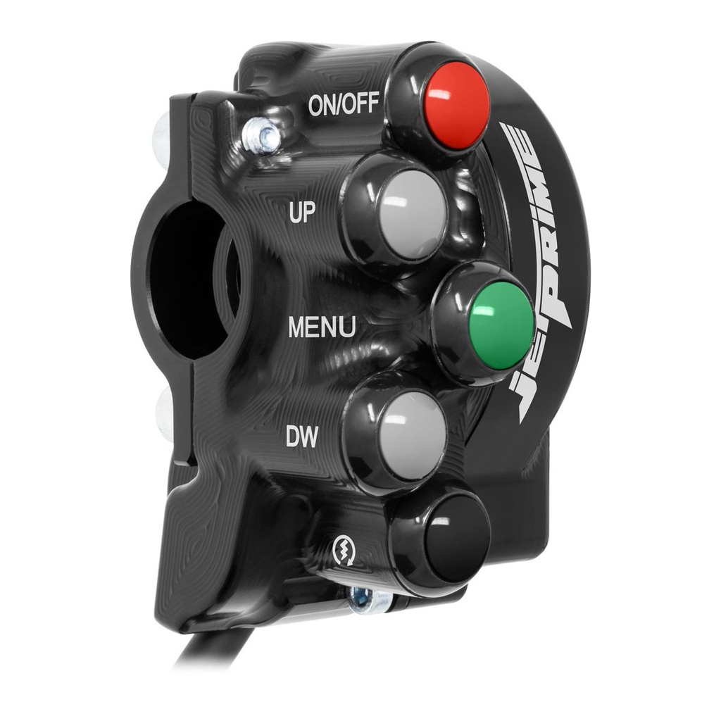 [JPCOYA003] Jetprime Throttle Cover with Handlebar Switch for Yamaha MT-10 - image 1