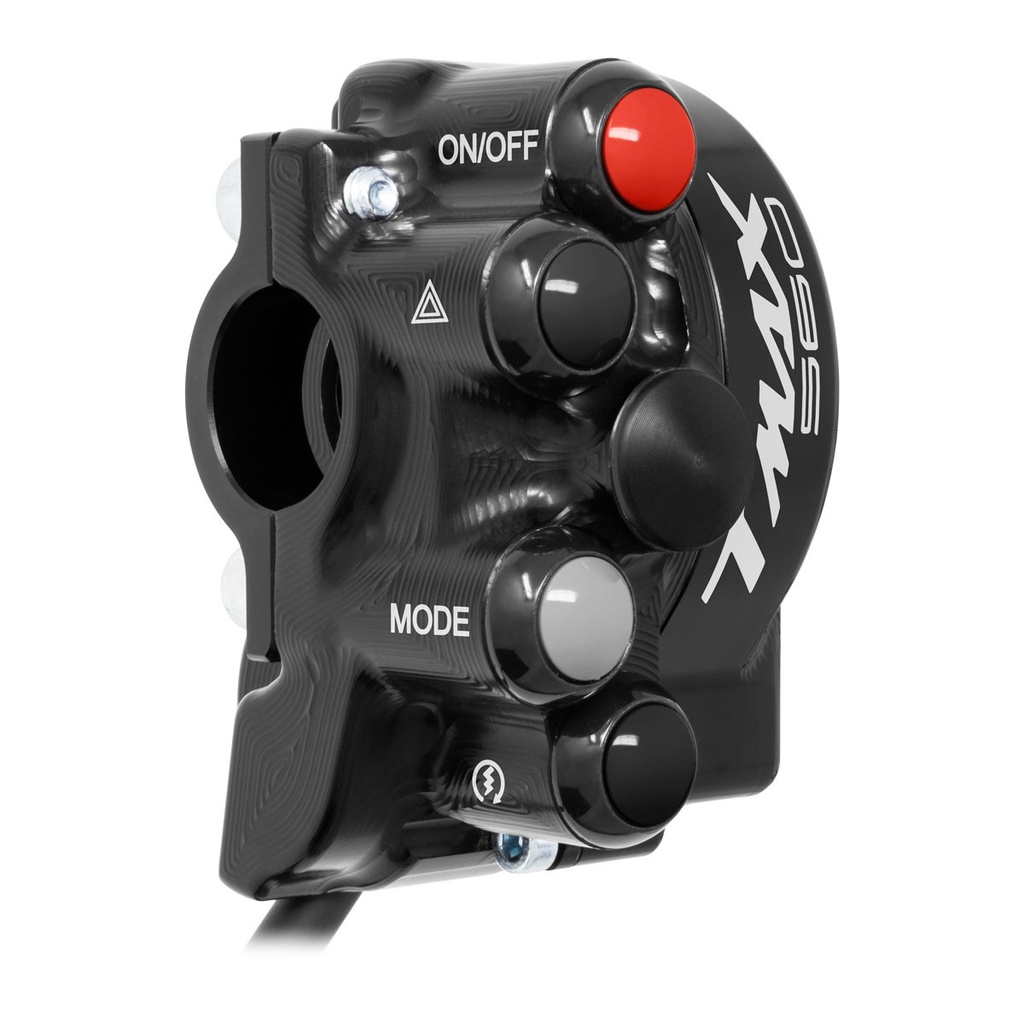 [JPCOYA051] Jetprime Throttle Cover with Handlebar Switch for Yamaha T-MAX 560 - image 1