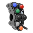 [JPPSAP009RF-002] Jetprime LHS Handlebar Switch for Aprilia Tuono V4  / RR  / RF (Black) - image 2