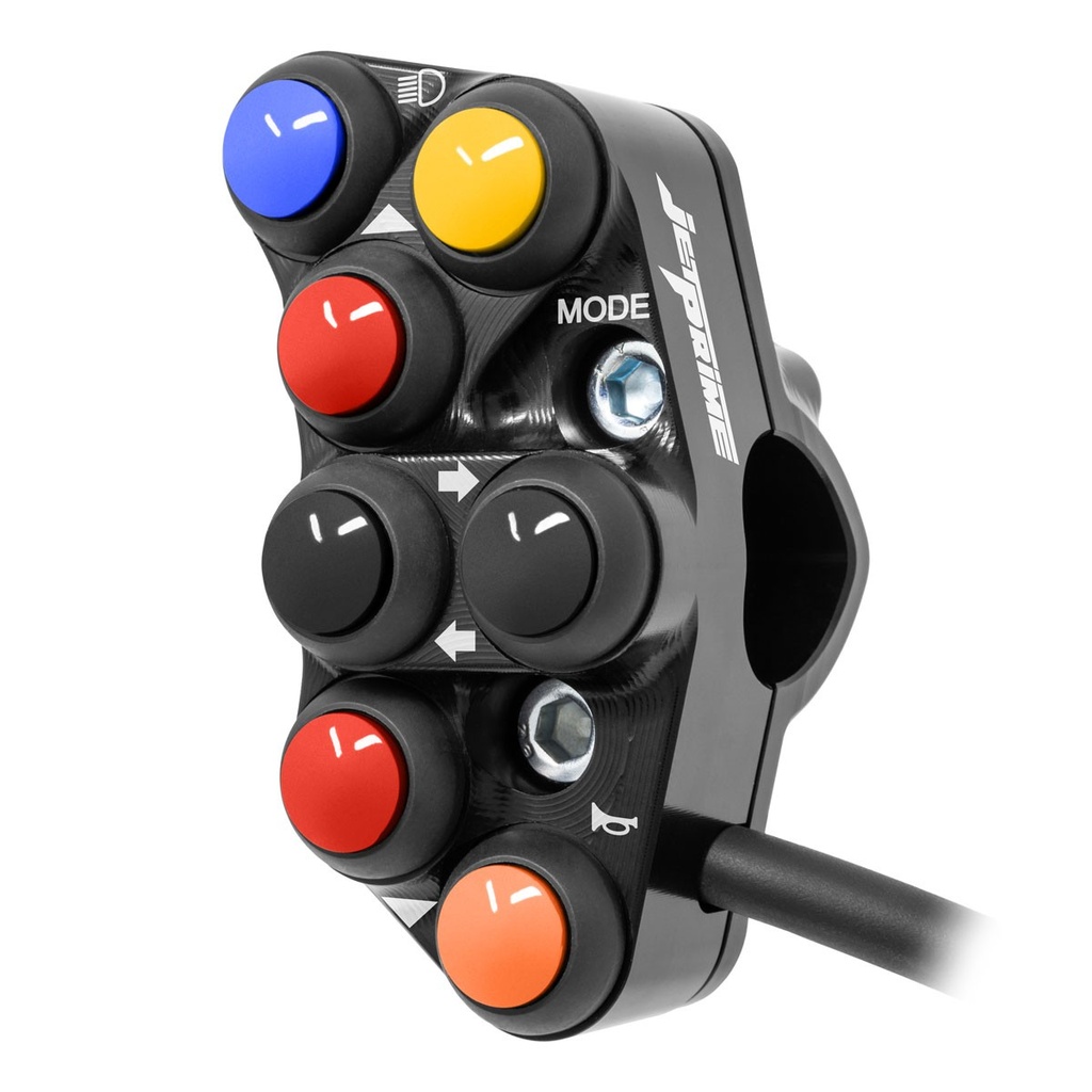 [JPPSDU005-005] Jetprime LHS Handlebar Switch for Ducati Diavel (Black) - image 1