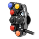 [JPPSDU005-008] Jetprime LHS Handlebar Switch for Ducati Hypermotard 821 (Black) - image 1