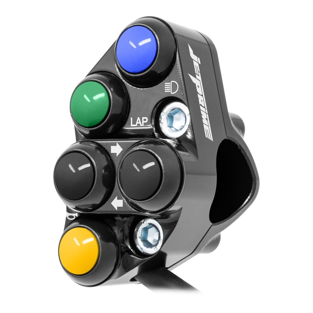 [JPPSKA064-002] Jetprime LHS Handlebar Switch for Kawasaki Ninja ZX-6R (Black) - image 1