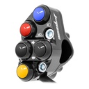 [JPPSMV002-008] Jetprime LHS Handlebar Switch for MV Agusta Rivale 800 (Black) - image 1