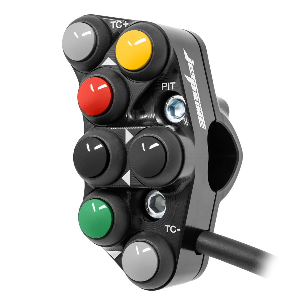 [JPPSRAP660-003] Jetprime LHS Race Handlebar Switch for Aprilia Tuono 660 (Black) - image 1