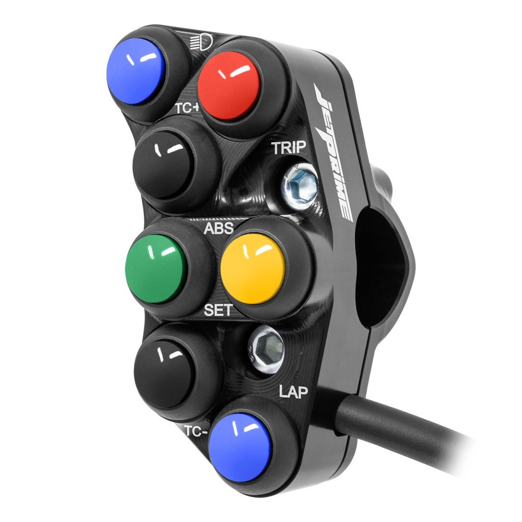 [JPPSRBM008-002] Jetprime LHS Race Handlebar Switch for BMW S 1000 RR (Black) - image 1