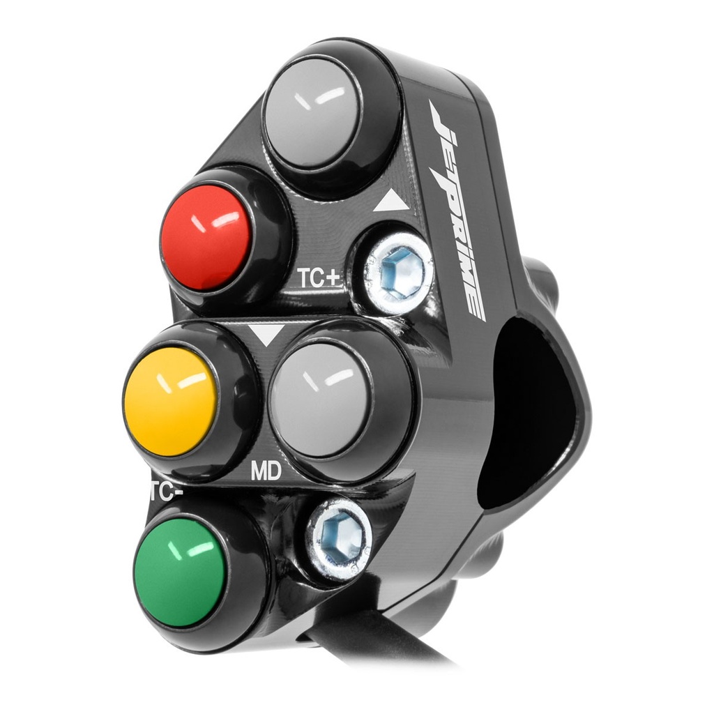 [JPPSRDU005-002] Jetprime LHS Race Handlebar Switch for Ducati 1299 Panigale (Black) - image 1