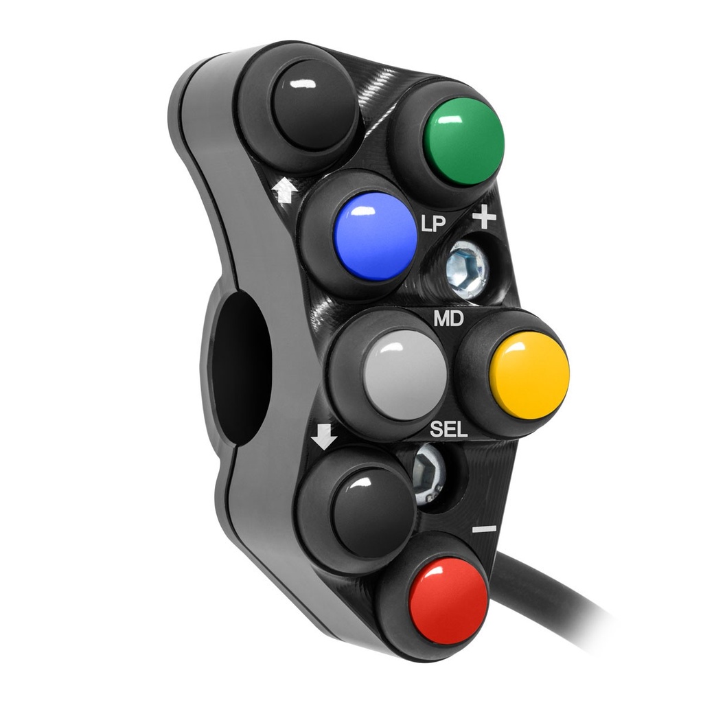 [JPPSRDU020-002] Jetprime LHS Race Handlebar Switch for Ducati Streetfighter V4 (Black) - image 2