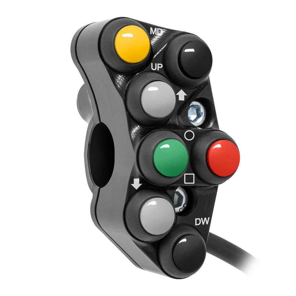 [JPPSRDU056-002] Jetprime LHS Race Handlebar Switch for Ducati Streetfighter V4 (Black) - image 2