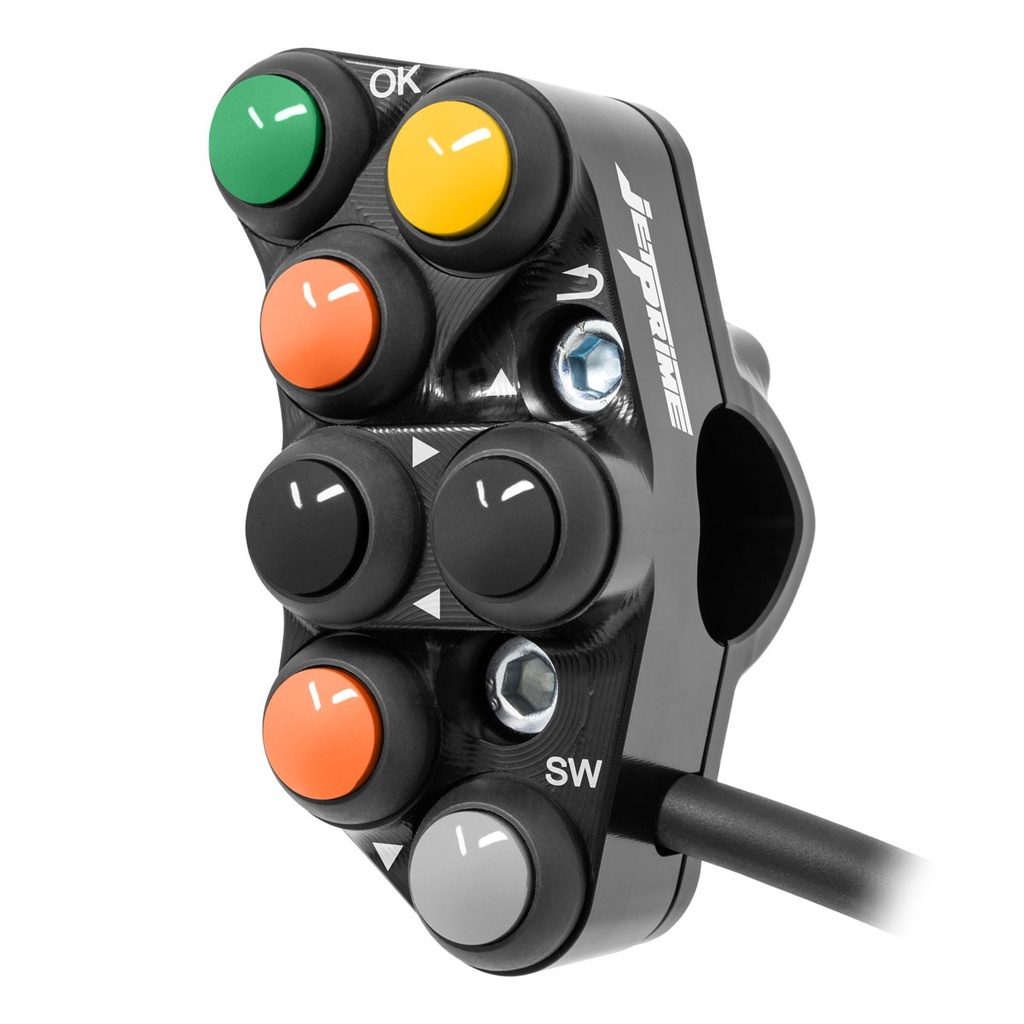 [JPPSRKT023] Jetprime Switch Panel LHS for KTM 1390 Super Duke RACE black - image 1