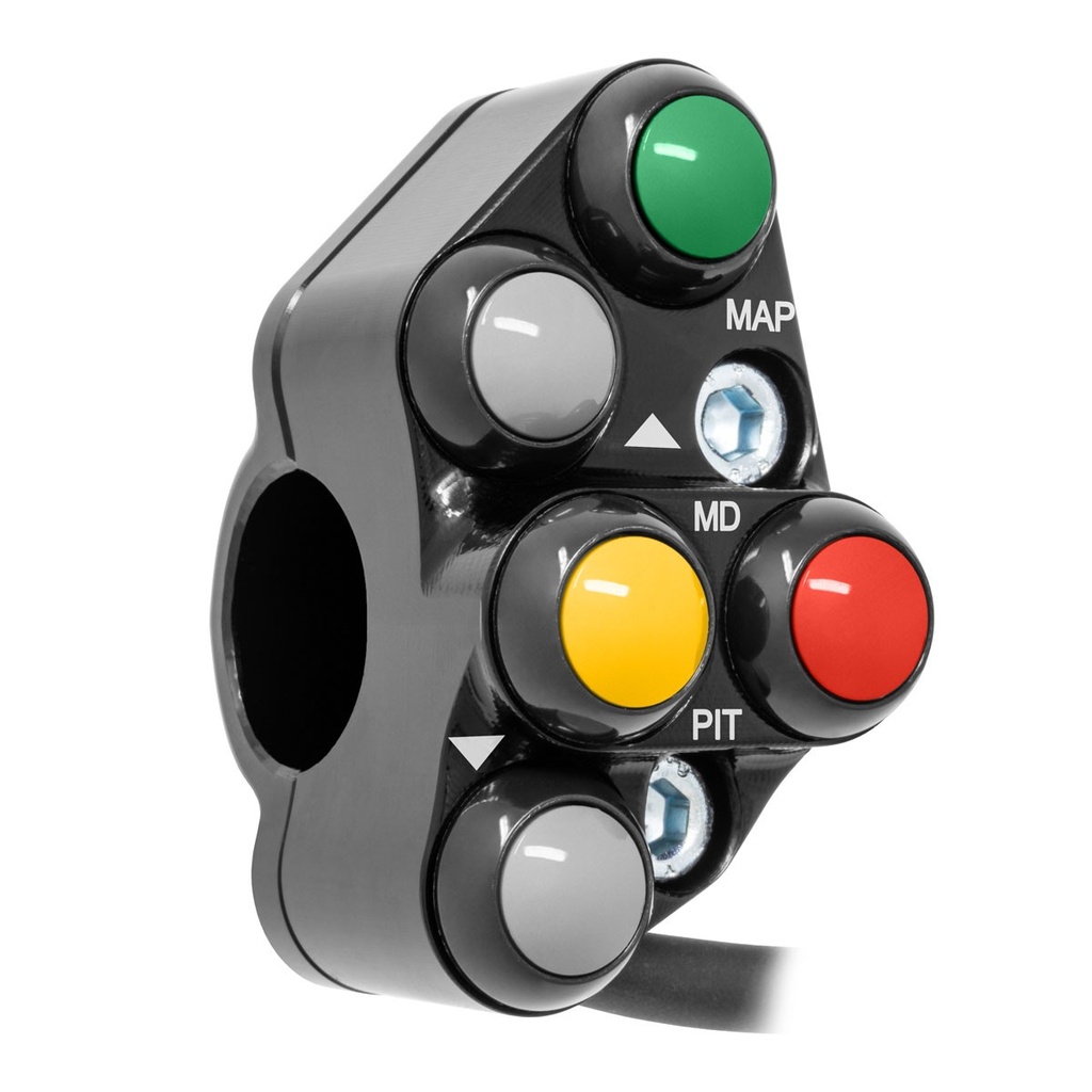 [JPPSRYA033] Jetprime Switch Panel LHS for Yamaha YZF-R1 RACE (Black) - image 2