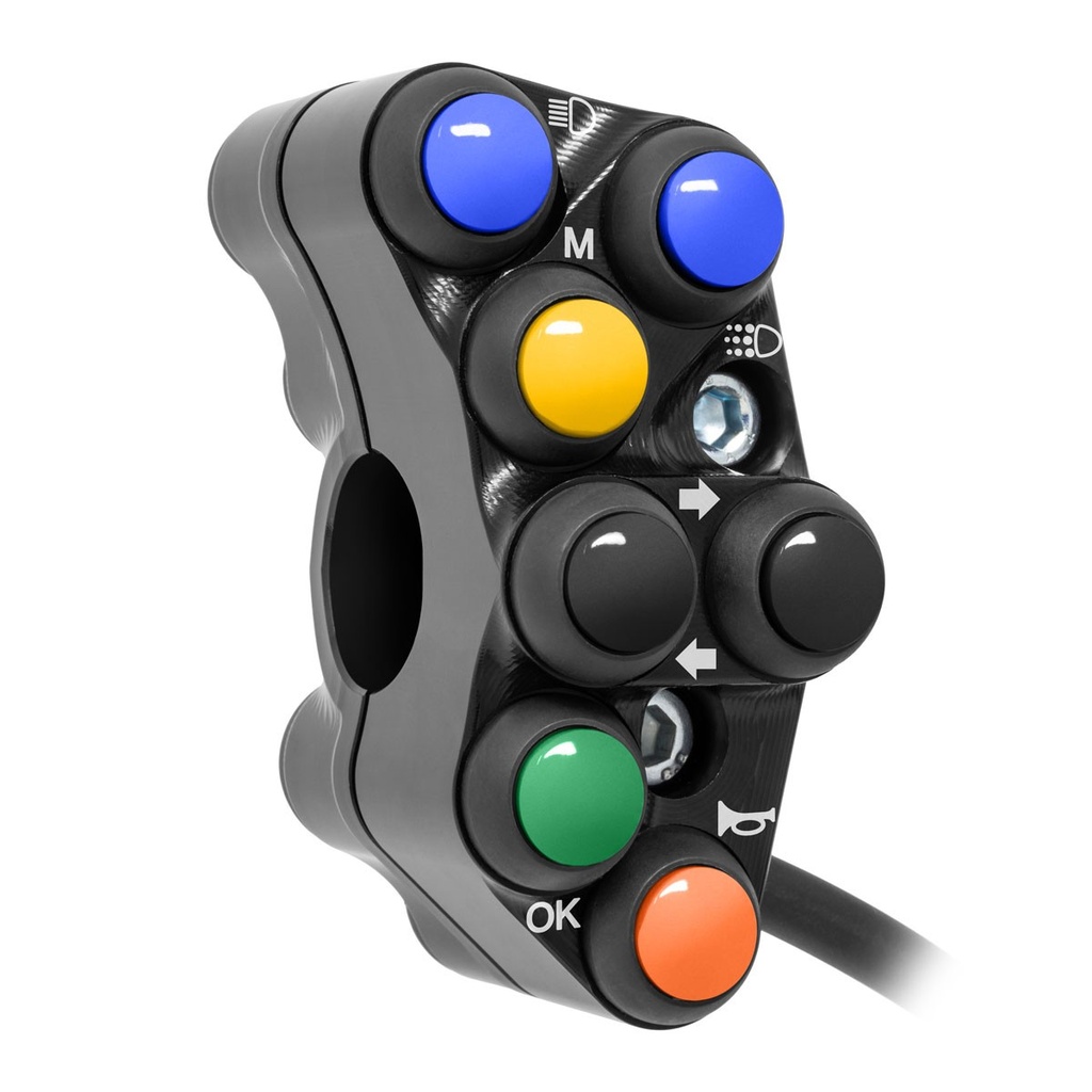 [JPPSTR039-003] Jetprime LHS Handlebar Switch for Triumph Triple 765 RS / MOTO2 (Black) - image 2