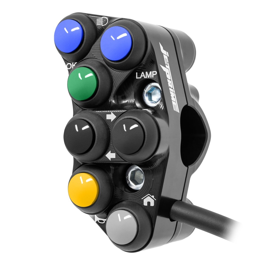 [JPPSYA051] Jetprime LHS Handlebar Switch for Yamaha T-MAX 560 (Black) - image 1