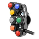 [JPPSRAP009RF-002] Jetprime LHS Race Handlebar Switch for Aprilia Tuono V4 (Black) - image 1