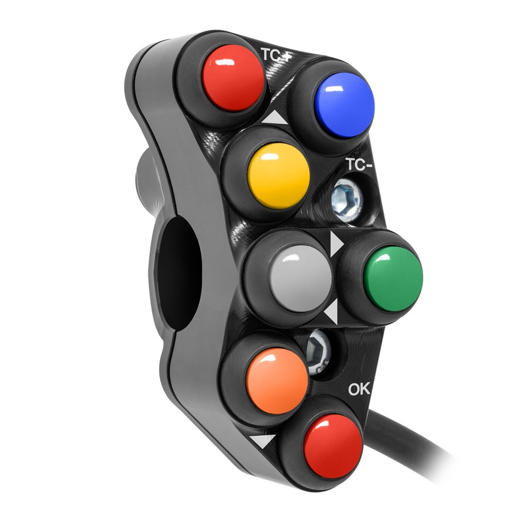 [JPPSRAP009RF-002] Jetprime LHS Race Handlebar Switch for Aprilia Tuono V4 (Black) - image 2