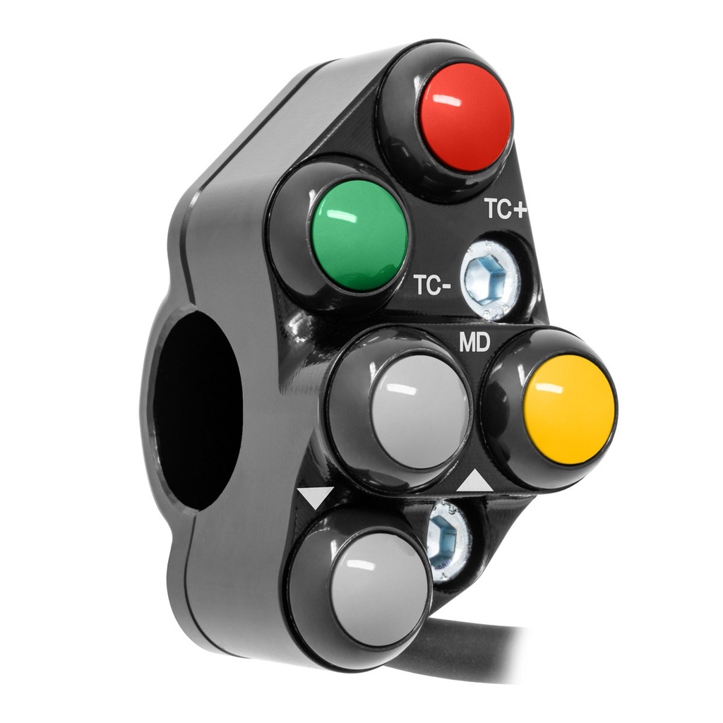 [JPPSRAP009TC-001] Jetprime LHS Race Handlebar Switch for Aprilia RSV4 (Black) - image 2