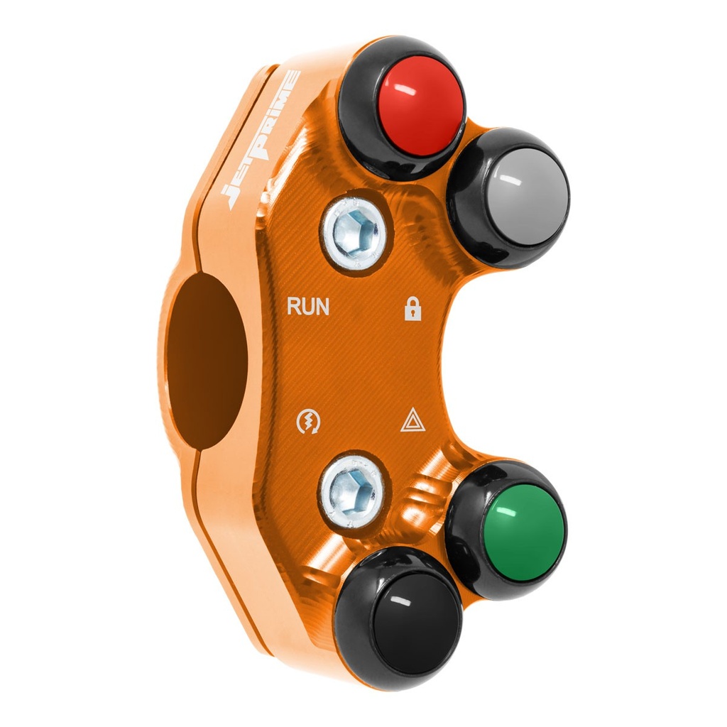 [JPPLD069O-003] Jetprime RHS Handlebar Switch for KTM 1290 Super Duke R (Orange) - image 2