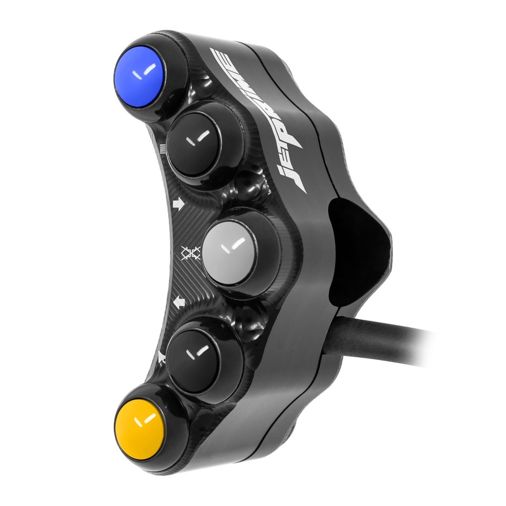 [JPPLS008-002] Jetprime LHS Handlebar Switch for BMW S 1000 R (Black) - image 1
