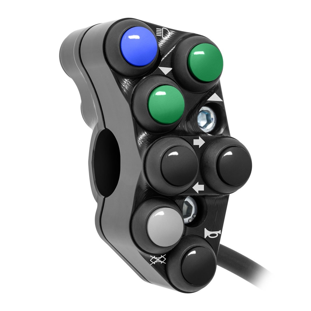 [JPPLS046-001] Jetprime LHS Handlebar Switch for Aprilia RS 457 (Black) - image 2