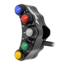 [JPPLSR028] Jetprime LHS Race Handlebar Switch for BMW S 1000 RR HP4 (Black) - image 1