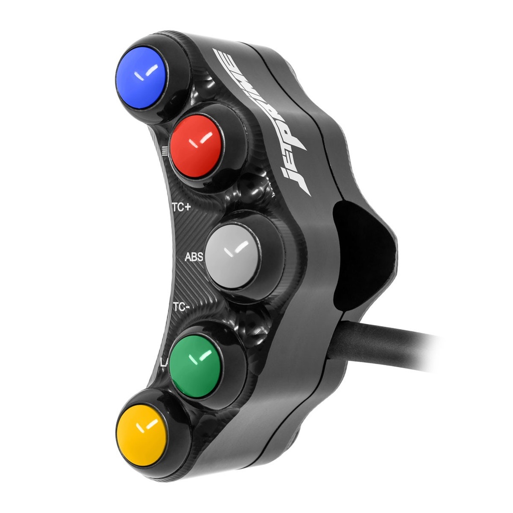 [JPPLSR038] Jetprime LHS Race Handlebar Switch for BMW S 1000 RR (Black) - image 1