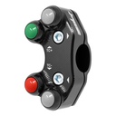 [JPPLSR046-002] Jetprime LHS Race Handlebar Switch for Aprilia Tuono 457 (Black) - image 1