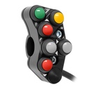 [JPPLSR062] Jetprime LHS Race Handlebar Switch for Triumph Triple 765 R (Black) - image 2