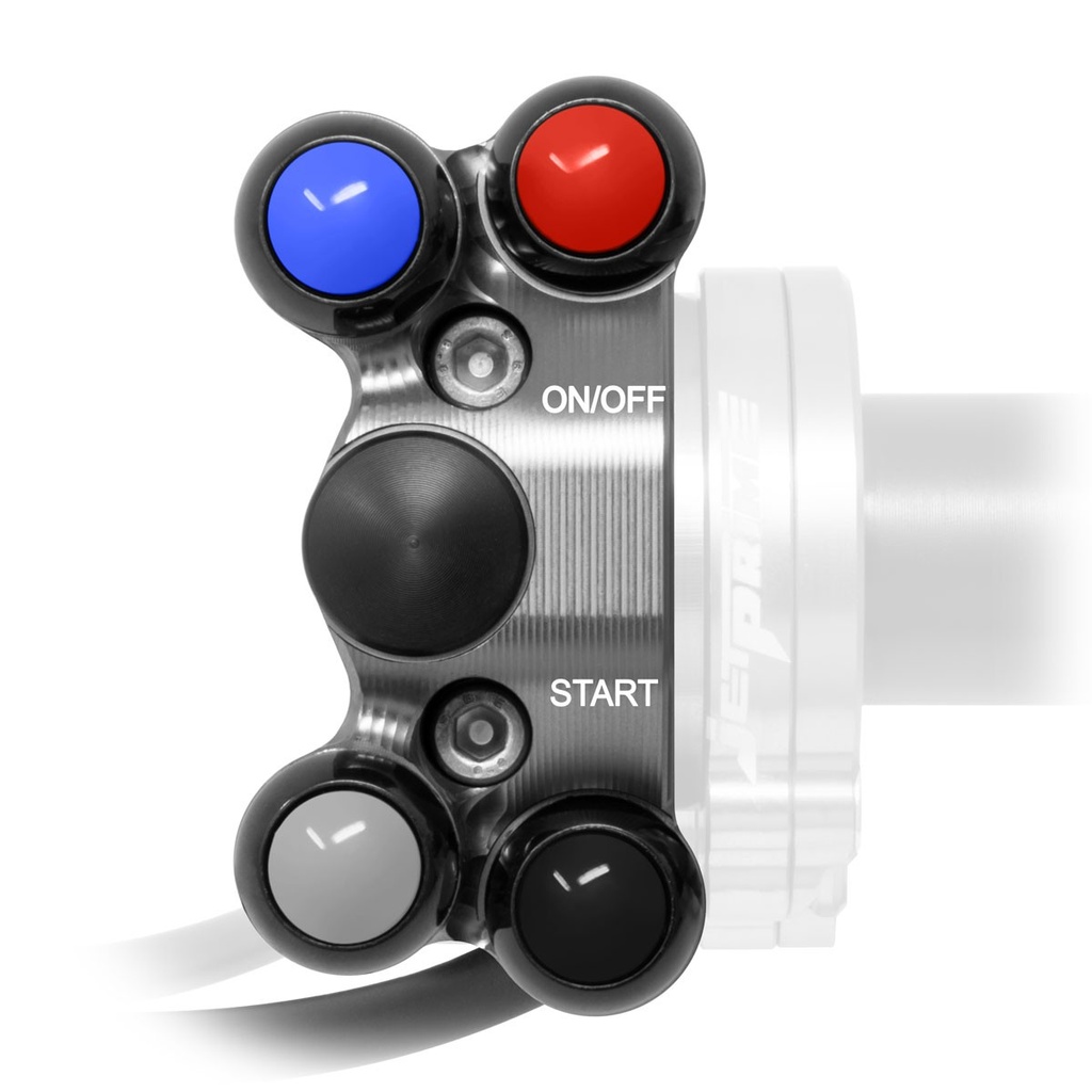 [JPPDQTR039T-002] Jetprime RHS Handlebar Switch for Quick Throttle for Triumph Tiger 850 Sport