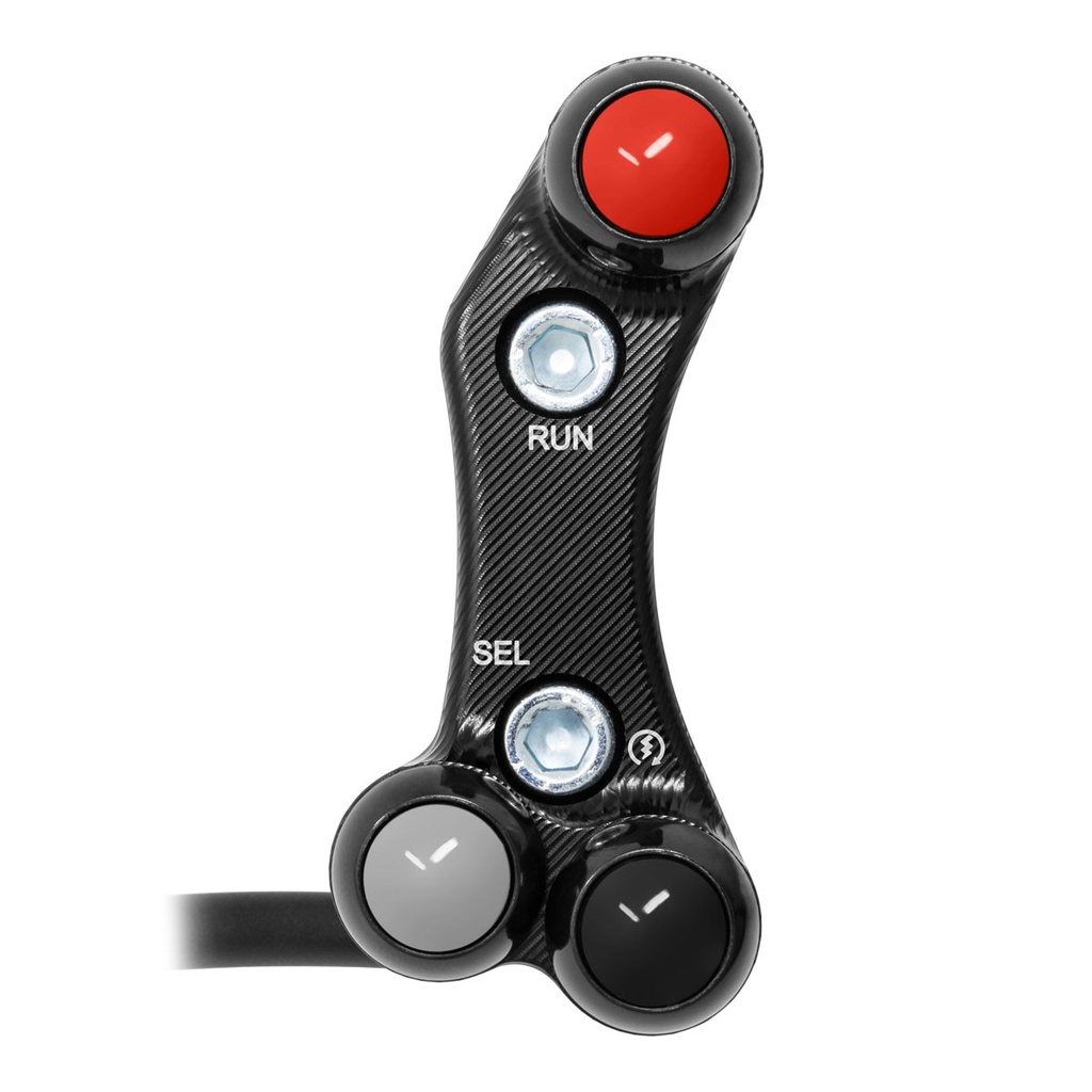 [JPPLDR054] Jetprime RHS Aligned Race Handlebar Switch for Kawasaki ZX-10R