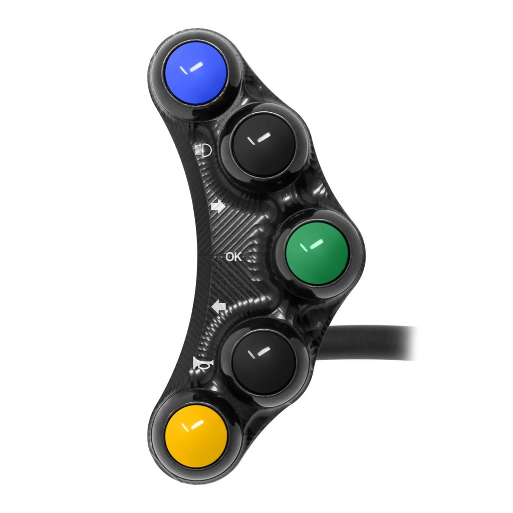 [JPPLS022] Jetprime LHS Handlebar Switch for MV Agusta Brutale 800, choice of colours (Black)