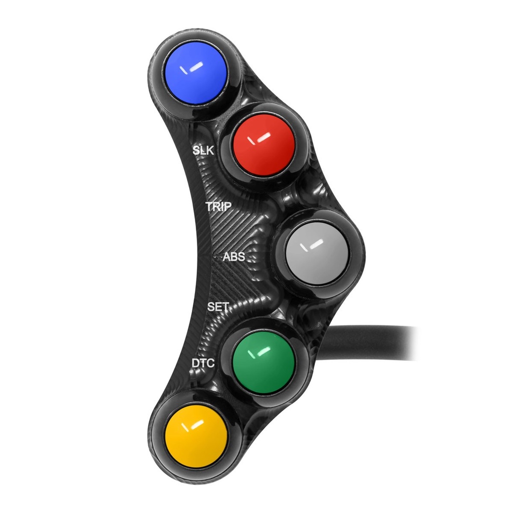 [JPPLSR028] Jetprime LHS Race Handlebar Switch for BMW S 1000 RR HP4, choice of colours (Black)