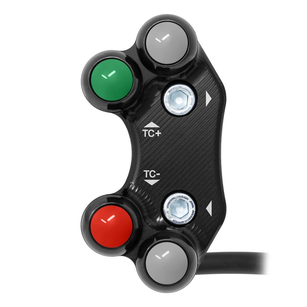 Jetprime LHS Race Handlebar Switch for Aprilia Tuono 457, choice of colours