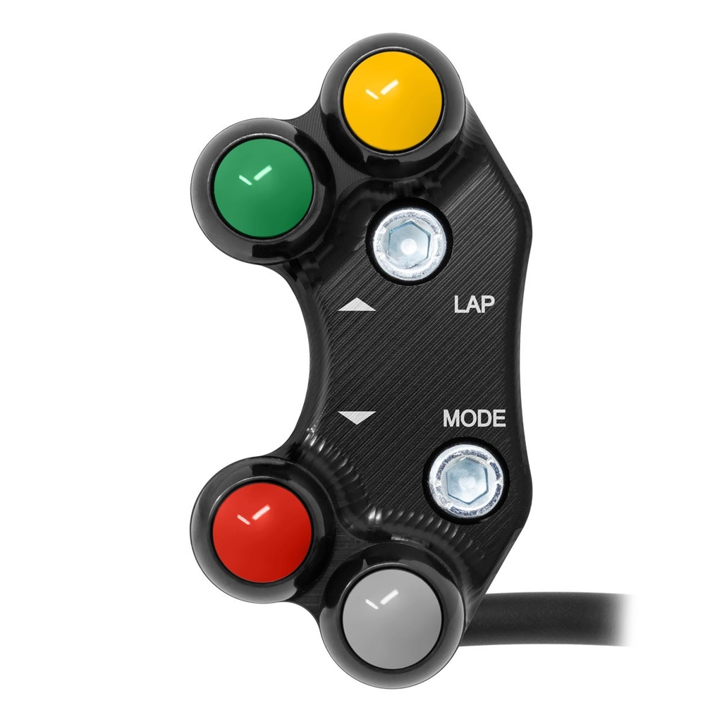 [JPPLSR057] Jetprime LHS Race Handlebar Switch for Honda CBR 600 RR, choice of colours (Black)