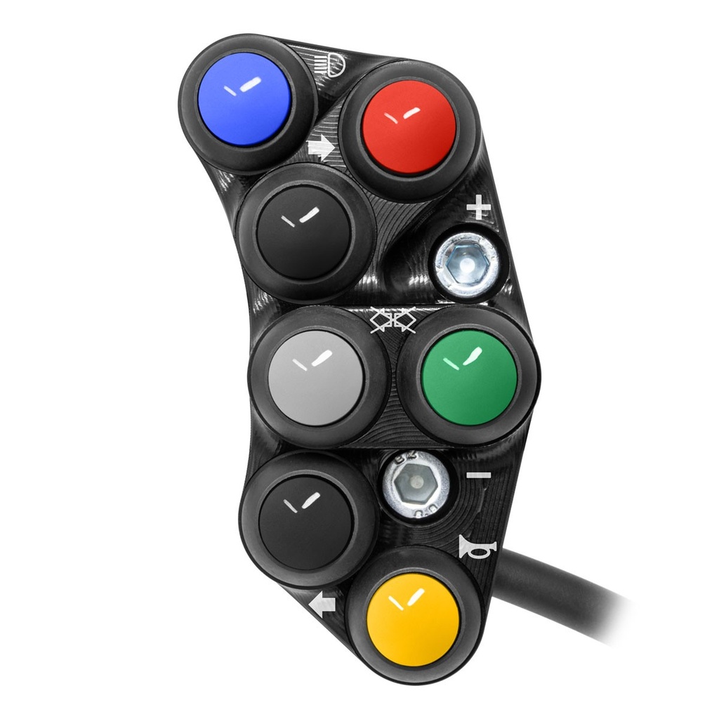 [JPPSAP660-001] Jetprime LHS Handlebar Switch for Aprilia RS / Tuono / Tuareg 660, choice of colours (Black)